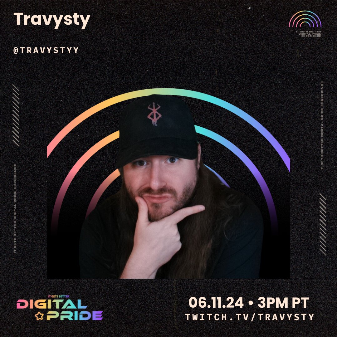 Happy to announce that I'll be streaming tomorrow to raise money for <a href="/ItGetsBetter/">It Gets Better</a> 

We will be going live playing Pokemon Unite starting at 6PM EST until 9PM EST.

Stop by to have a good time while we raise money to empower LGBTQ+ youth!