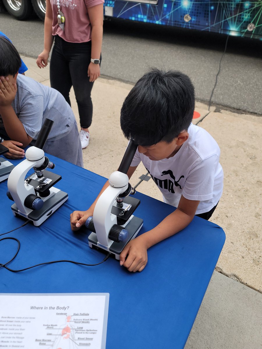 LongmontEstates's tweet photo. Our students had a blast with the Mobile Innovation Lab! They listened to heartbeats, explored medical equipment, &amp; used magnifying glasses to learn about our amazing bodies. Hands-on learning is the best way to discover new things! @MrsLauer @BuchlerStVrain @SVVSummerLaunch https://t.co/5vahZTAgS9