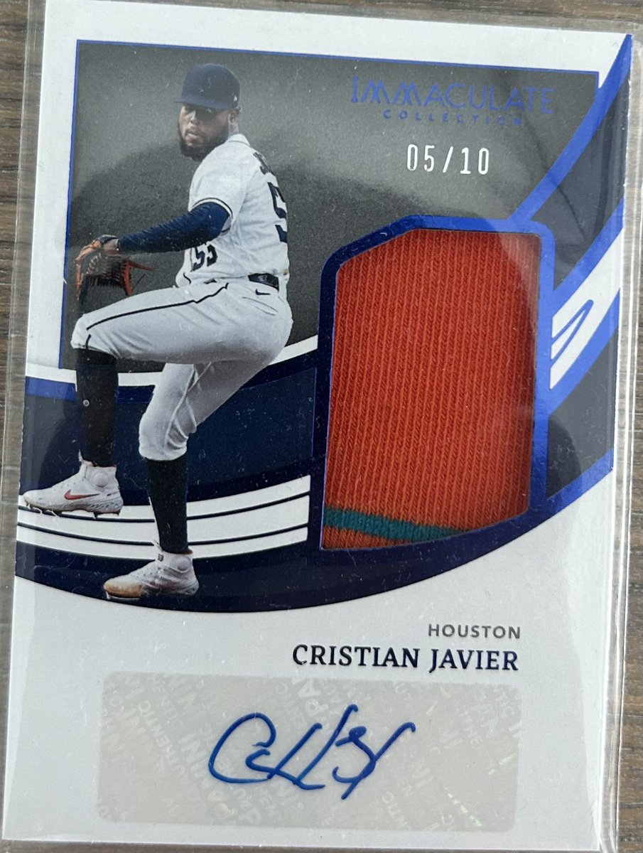500 Follower Thank You Giveaway

Immaculate Collection Cristian Javier Auto /10

To Enter
Follow
RT
Tag An Astros Fan

Will Draw The Winner In 1 Week #Relentless