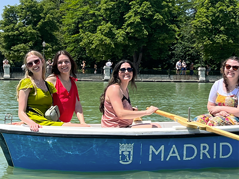 RogersStateU's tweet photo. RSU students in Dr. James Ford’s studies-at-large course spent nearly two weeks studying European culture and history firsthand in a unique learning experience. 

https://t.co/Fo43DFXX5E

#studyabroad #paris #madrid #honorsprogram #rsu #rogersstate #gotoRSU https://t.co/7B7s3KNM9k