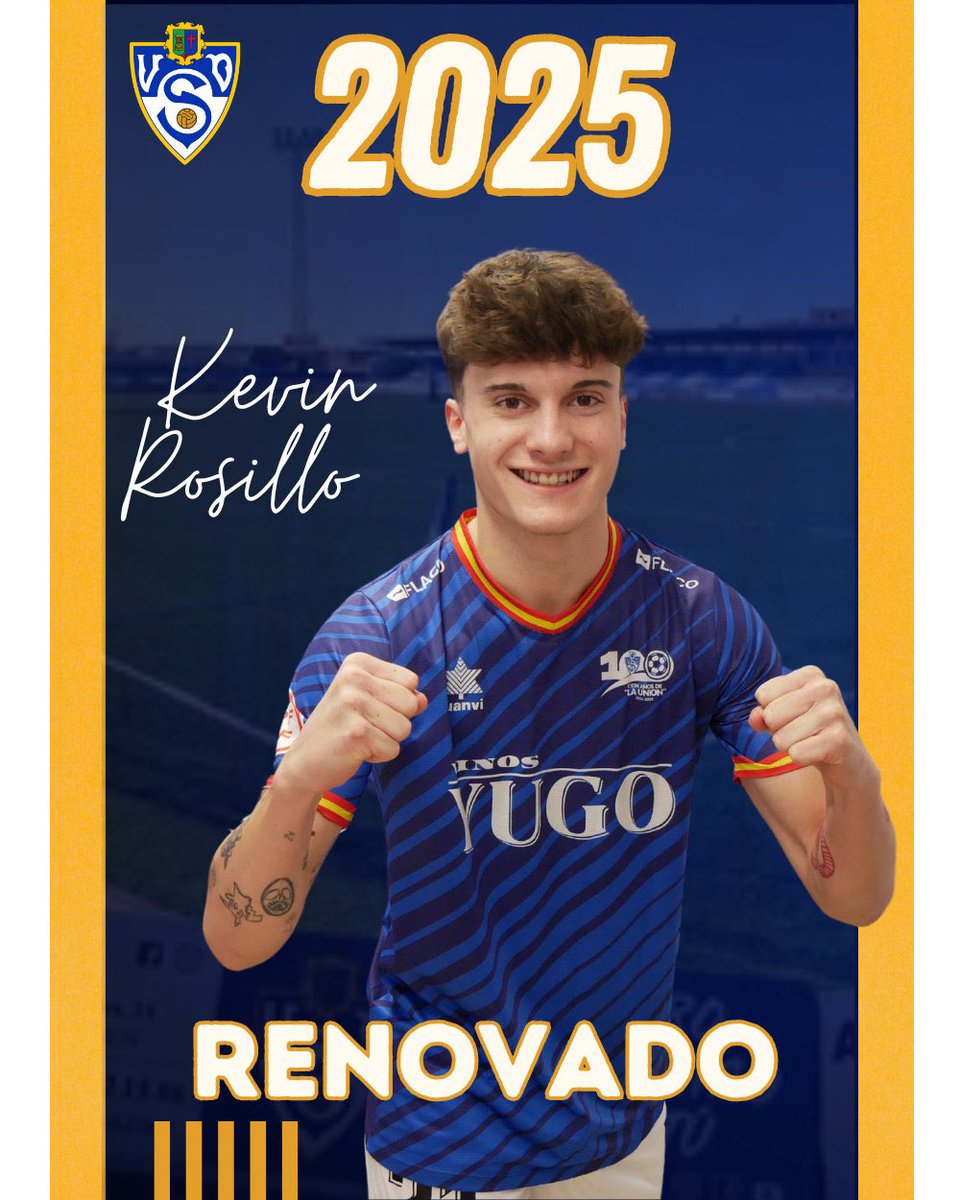 🚨 𝙊𝙁𝙄𝘾𝙄𝘼𝙇 | 𝙏𝙀𝙍𝘾𝙀𝙍𝘼 𝙍𝙁𝙀𝙁 🚨

ⓇⒺⓃⓄⓋⒶⒹⓄ

<a href="/Rosillo37/">Kevin Rosillo</a> 🤝 <a href="/YugoUDS/">Yugo UD Socuéllamos</a> 

#TerceraCLM #Renovaciones #TerceraRFEF