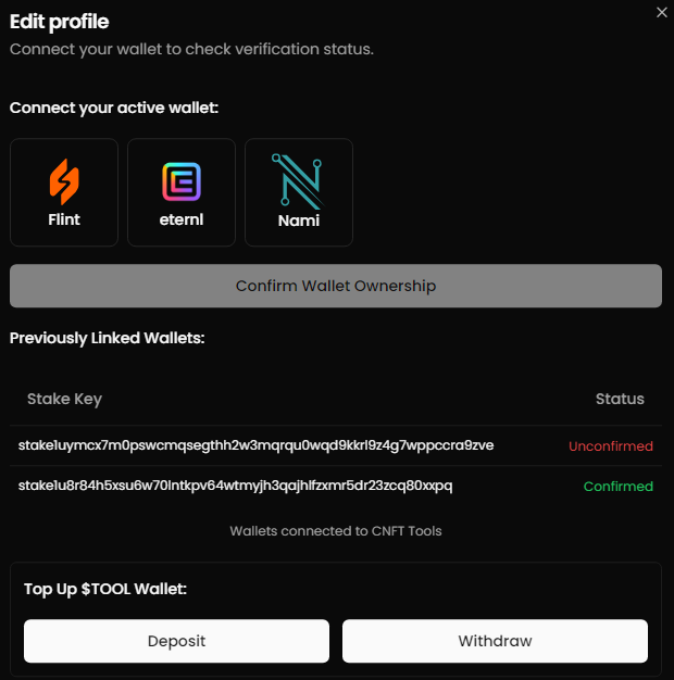CNFT Tools tweet media