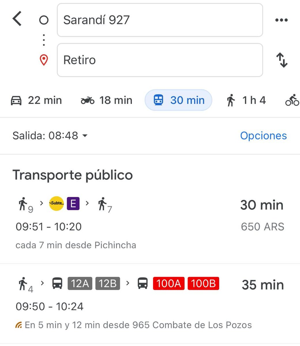 ¡Actualizamos la función de transporte público para CABA y AMBA en #GoogleMaps junto a <a href="/ualabee_ar/">Ualabee Argentina</a>! 🚦🇦🇷

Podrás ver:

📍 Arribos en tiempo real
📍 +2.700 ramales
📍 +65 mil km recorridos de colectivos, trenes y subtes
📍 27 millones de horarios y frecuencias
📍 54 mil paradas