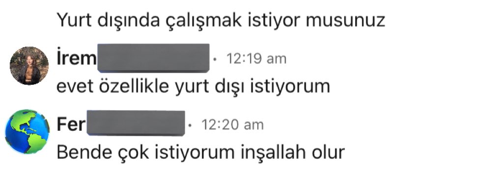 adam linkedinden yazdi is teklif etcek sandim aq