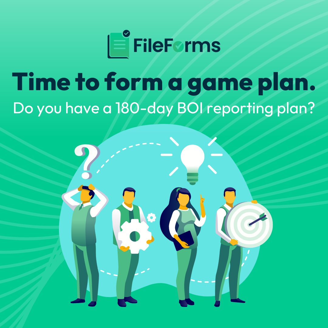 File_forms's tweet photo. When it comes to the BOI, time is of the essence. Do you have a plan in place to ensure your clientsโ compliance? ๐ค Read more via our latest blog post, 'Your Firmโs 180-Day Plan for BOI Reporting', here: https://t.co/CsJez4I32c
#FileForms #BOIReport #CTA #Business #Compliance https://t.co/JDQMseMUMD