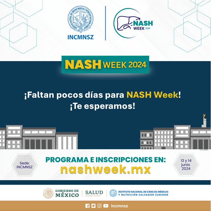 incmnszmx's tweet photo. ¡Quedan muy pocos lugares presenciales! Aparta tu lugar en #NASHWeek 2024
También habrá modalidad virtual.
Consulta el programa e inscríbete en https://t.co/PLhYNyGXuj https://t.co/FrVlqyBQum