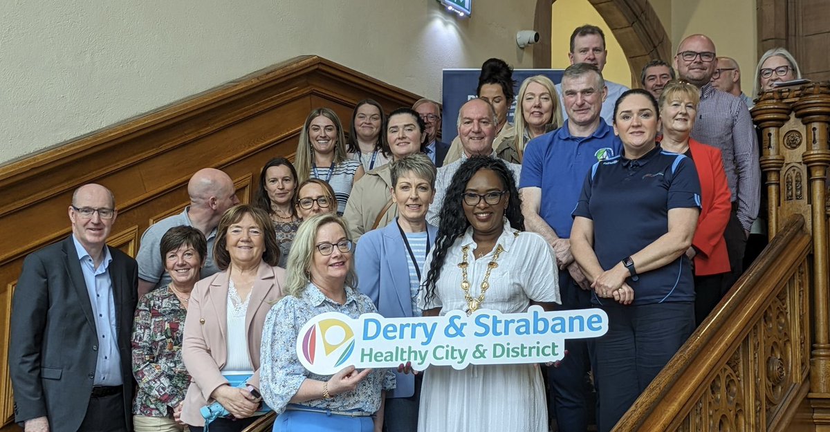 Edel O’Doherty (@edelodoherty2) on Twitter photo Thank you to <a href="/mayordcsdc/">Mayor Derry Strabane</a> Mayor Seenoi Barr for hosting a reception today in the Guildhall to formally launch the Western Diabetes Group and National Diabetes Week. 18,000 people in the WHSCT have diabetes and up to 11,000 with pre-diabetes. Time for action! Thank you to <a href="/mayordcsdc/">Mayor Derry Strabane</a> Mayor Seenoi Barr for hosting a reception today in the Guildhall to formally launch the Western Diabetes Group and National Diabetes Week. 18,000 people in the WHSCT have diabetes and up to 11,000 with pre-diabetes. Time for action!