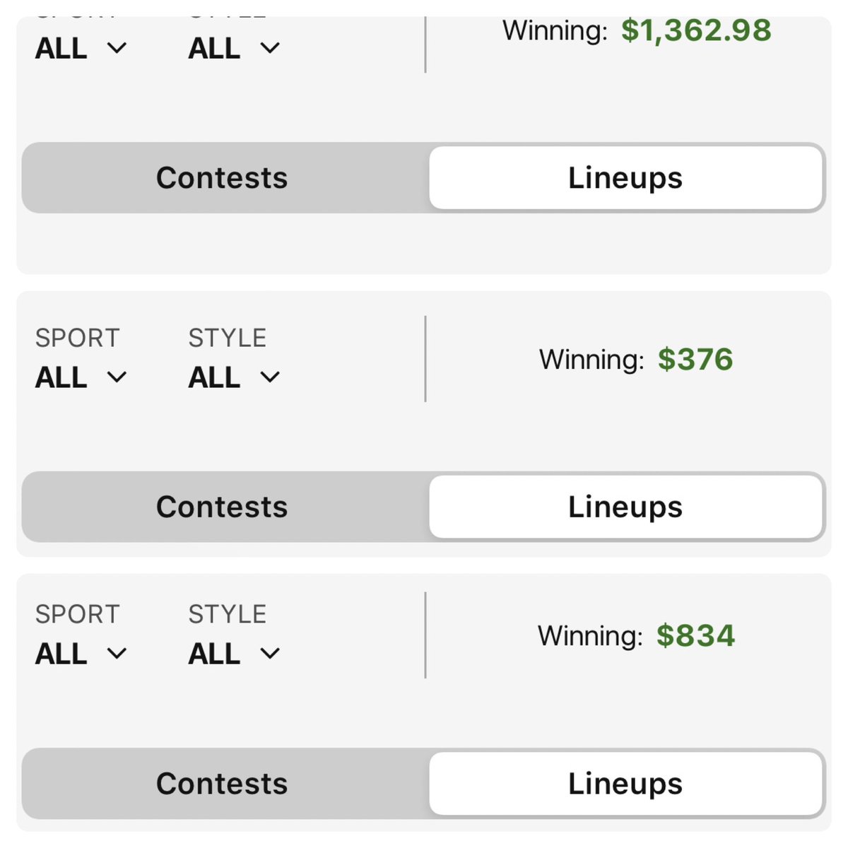 Globaldfs's tweet photo. $2500 Won this weekend! Retweet &amp; Like if you want us to drop MLB for todays main slate for Fanduel &amp; Draftkings. https://t.co/xrh1OFILfx
