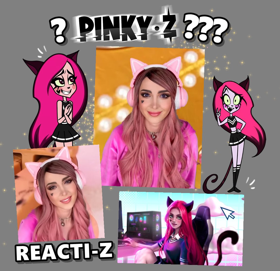 TZ_No_context's tweet photo. New TSP project and... Pinky-Z in real life? 😳

Unfortunately, the main content of the channel are random reactions to shorts... But who knows, maybe one day they will use this project for something bigger? Maybe a music video? 🤔
https://t.co/TWO739CSnT
#teenz #teen_z #pinkyz https://t.co/iGH3F9J2PH