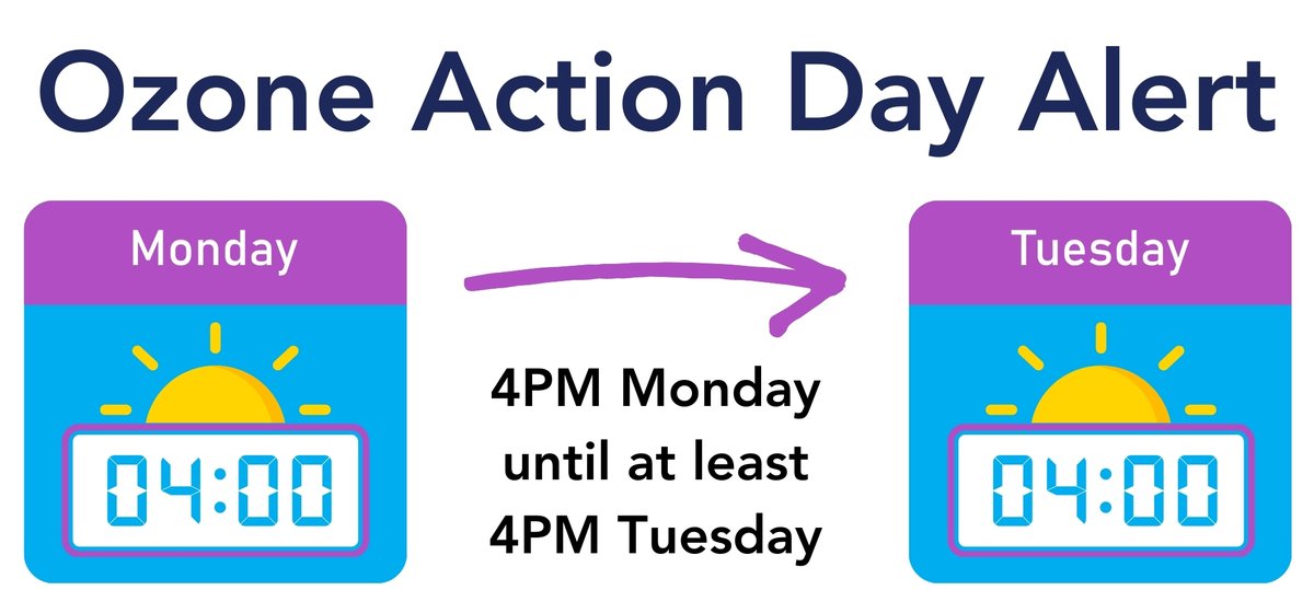 ozoneaware's tweet photo. Want #BetterAir in the #FrontRange on Tuesday? 

Wait until after 5PM to fill up with gas, &amp; stop at the first click, to reduce releasing emissions that lead to #ozone formation during the heat of the day. #FillAfter5

Even better, plan to go electric! #SimpleStepsBetterAir https://t.co/EDvoxvXmT3