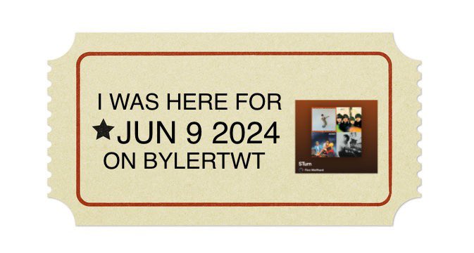 shlieut's tweet photo. BYLERTWT CLAIM YOUR STurn TICKETS https://t.co/prbbrZTOgz