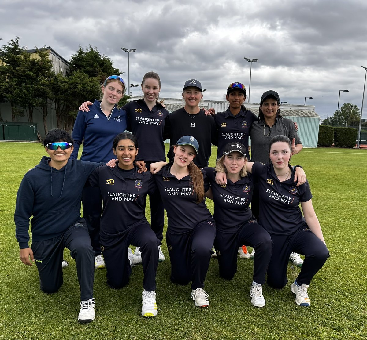 Two great games on Sunday, thanks to <a href="/SpencerCricket/">Spencer Cricket Club</a> for hosting both. Solid knocks from ID and then JB and super team performance from everyone. <a href="/slaughterandmay/">Slaughter and May</a> <a href="/Chestertons/">Chestertons</a> <a href="/SurreyLadies/">Surrey Women Cricket</a> <a href="/Richmondcricket/">Richmond Cricket</a>