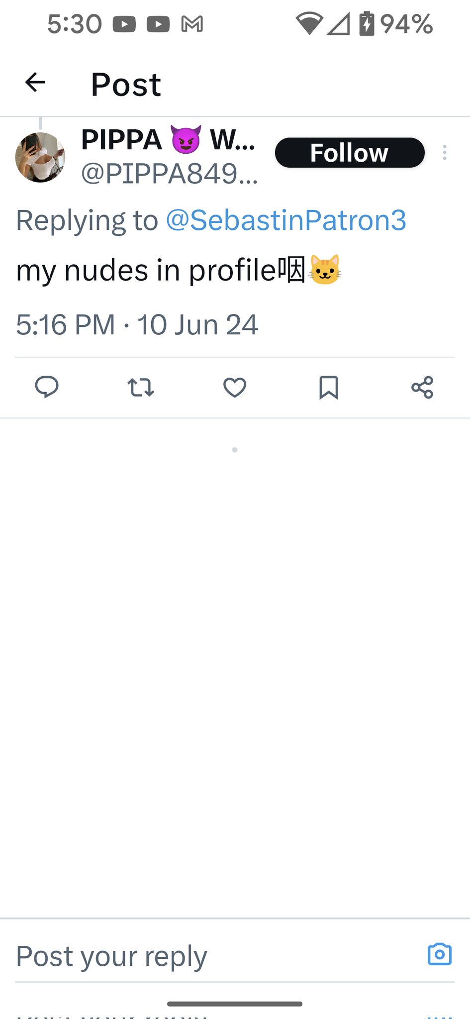 Sebastián on X: Twitter X now a porn platform. Evidently their algos  dont work 👇 t.co31LKx5h0V4  X