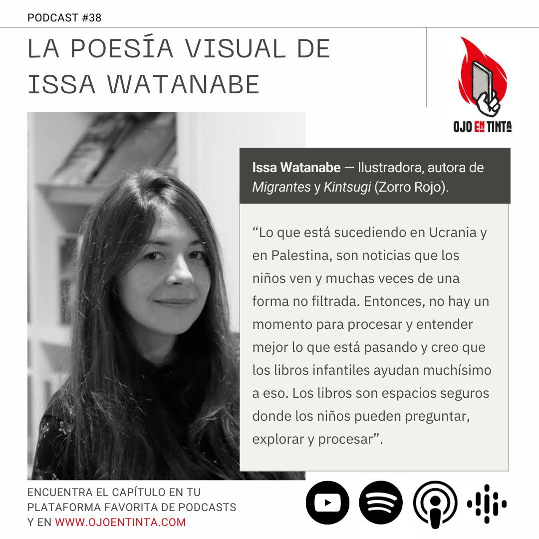 La conversación con Issa Watanabe en ojoentinta.com/la-poesia-visu…