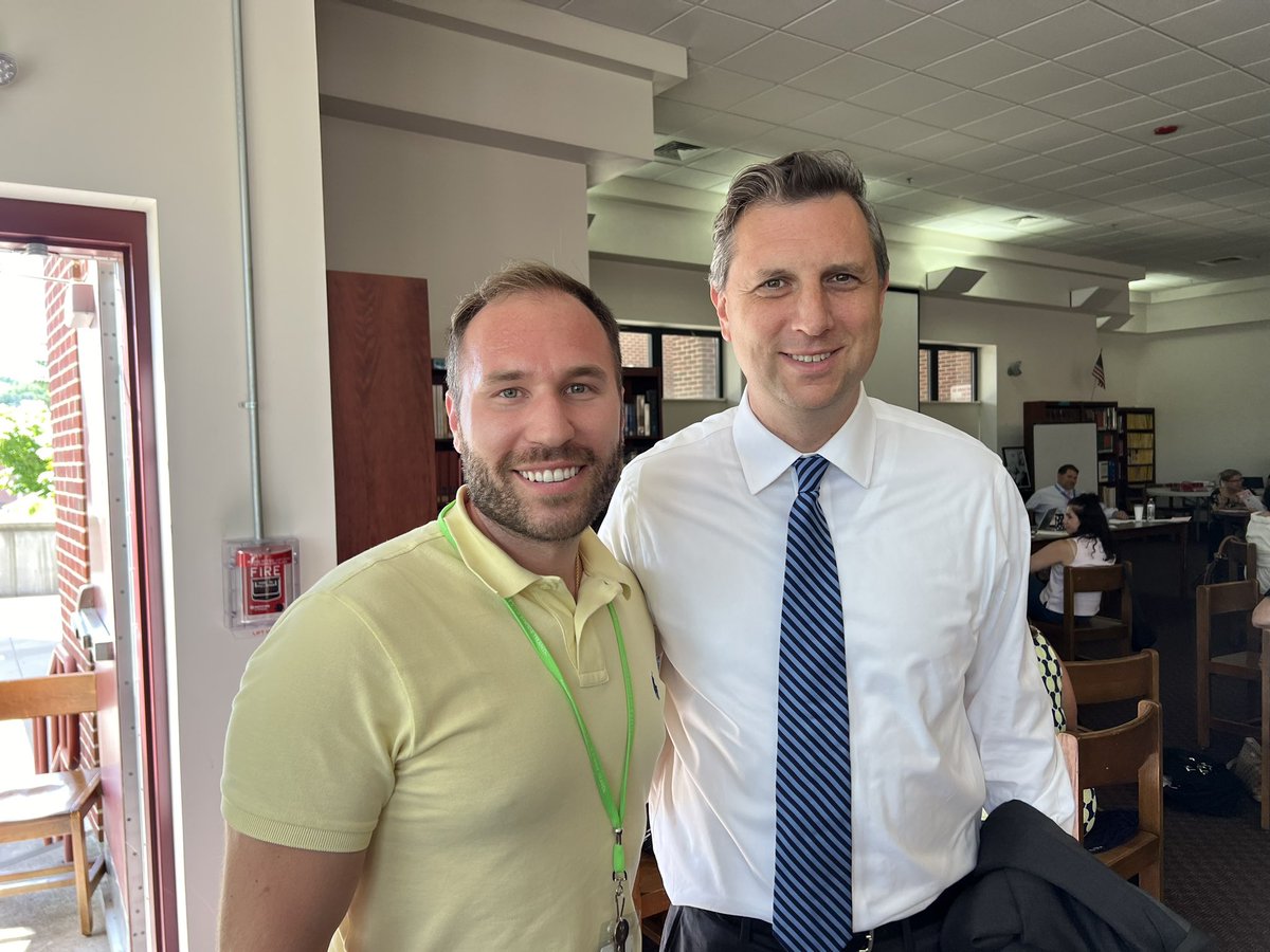 Thank you Representative Magaziner for attending our meeting this afternoon, listening to the practitioners concerns and speaking with us regarding your continued support for quality public education!