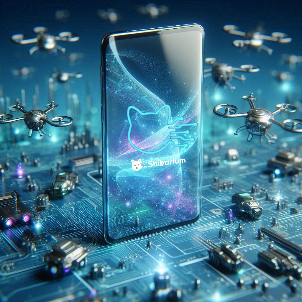 Would you buy a $SHIB phone? 😝👋🏻 
#ShibariumON 🥷 is coming for you <a href="/Apple/">Apple</a>