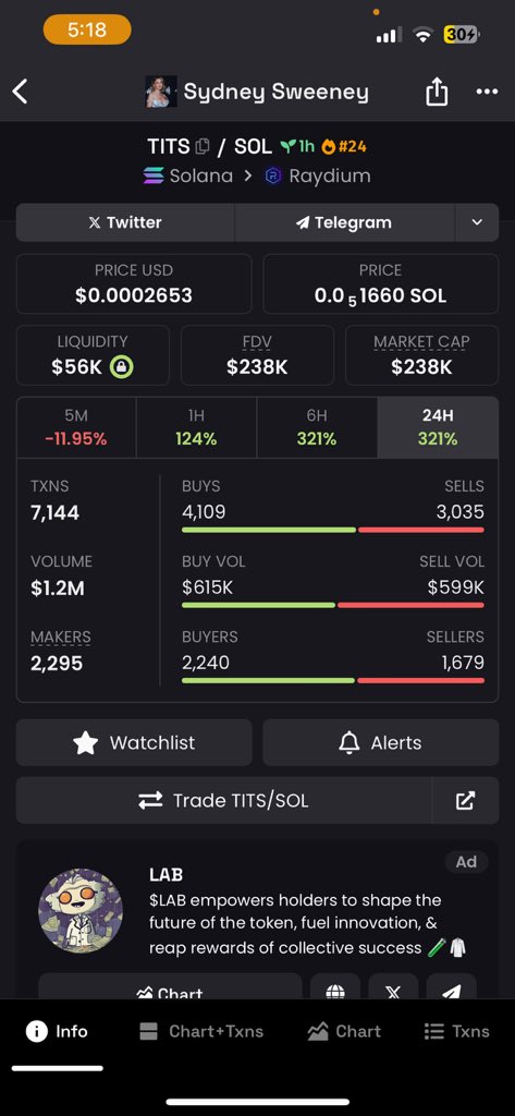 Crypto__Corg's tweet photo. @pumpdotfun Were not a pornstar… dont disrespect 🫡

6voyFFZYdZcdwbzRxd6jsX1NTHfCDqVugLMNHqvwpump

$TITS https://t.co/fESDdOmq9Y