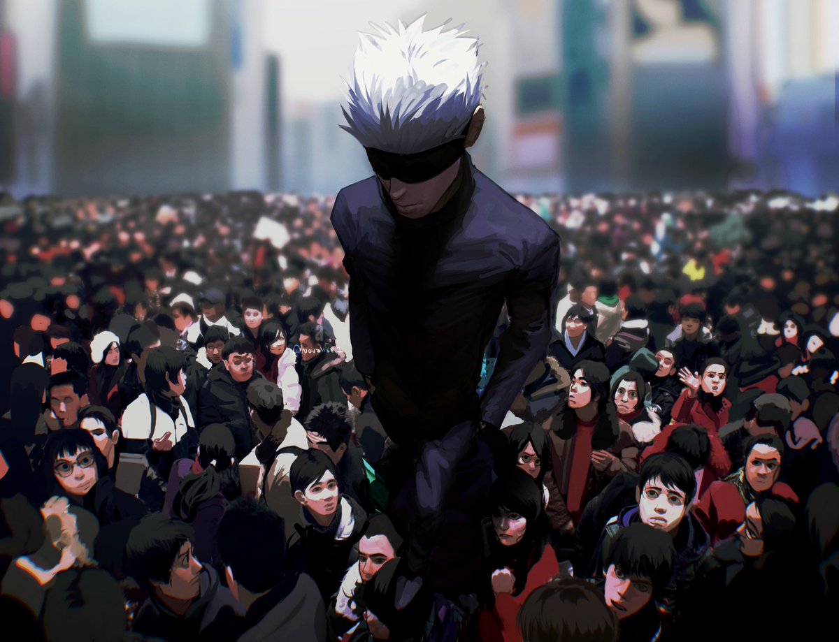 Novalise1's tweet photo. save us, honored one. #jujutsukaisen https://t.co/EAqJzXWlYn