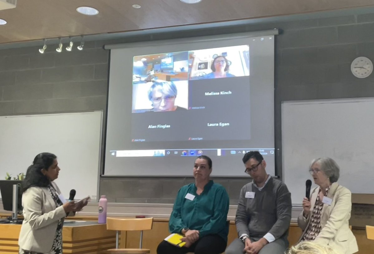 raisingrareness's tweet photo. Really engaging panel discussion on the importance of #Partnership #PPI in rare research
For #PLWRD & their families it is imperative that their voice is at the very core of research
@22Q11_Ireland @rare_trial Cassie @VasseghiMary Triona Seery & Daniel Mikula https://t.co/ATz3nHH3DG