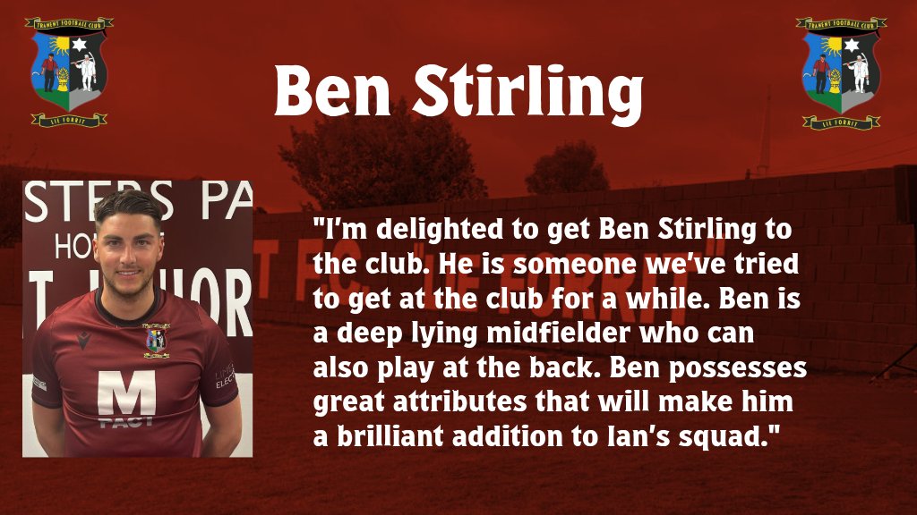 Stirling to Tranent!!

Ben joins having spent the later part of last season with Stenhousemuir FC and has previously played with Edinburgh City and Hamilton

#lieforrit
