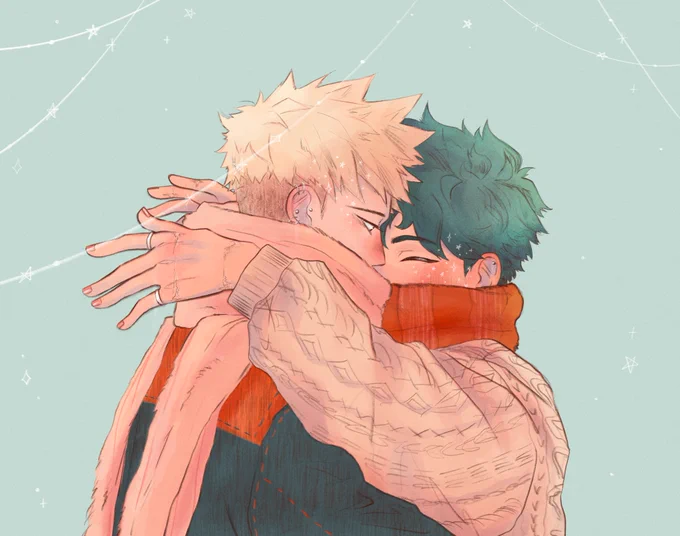 snow like stars  #mha #bnha #bkdk 