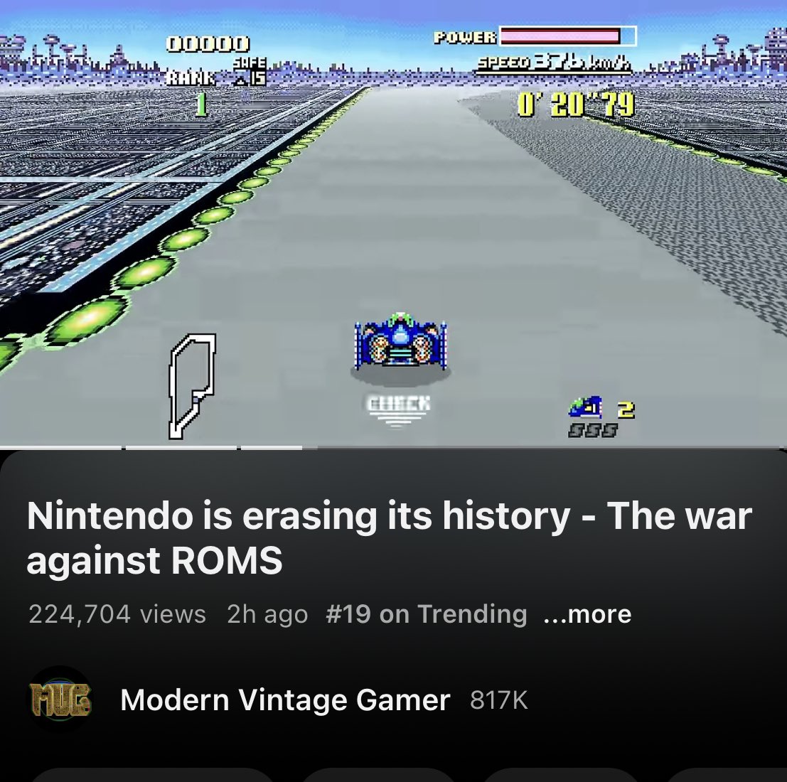 ModernVintageG's tweet photo. Today video is Trending #19 on YouTube. Appreciate the love. Thanks everyone https://t.co/t8k1RC1PSj