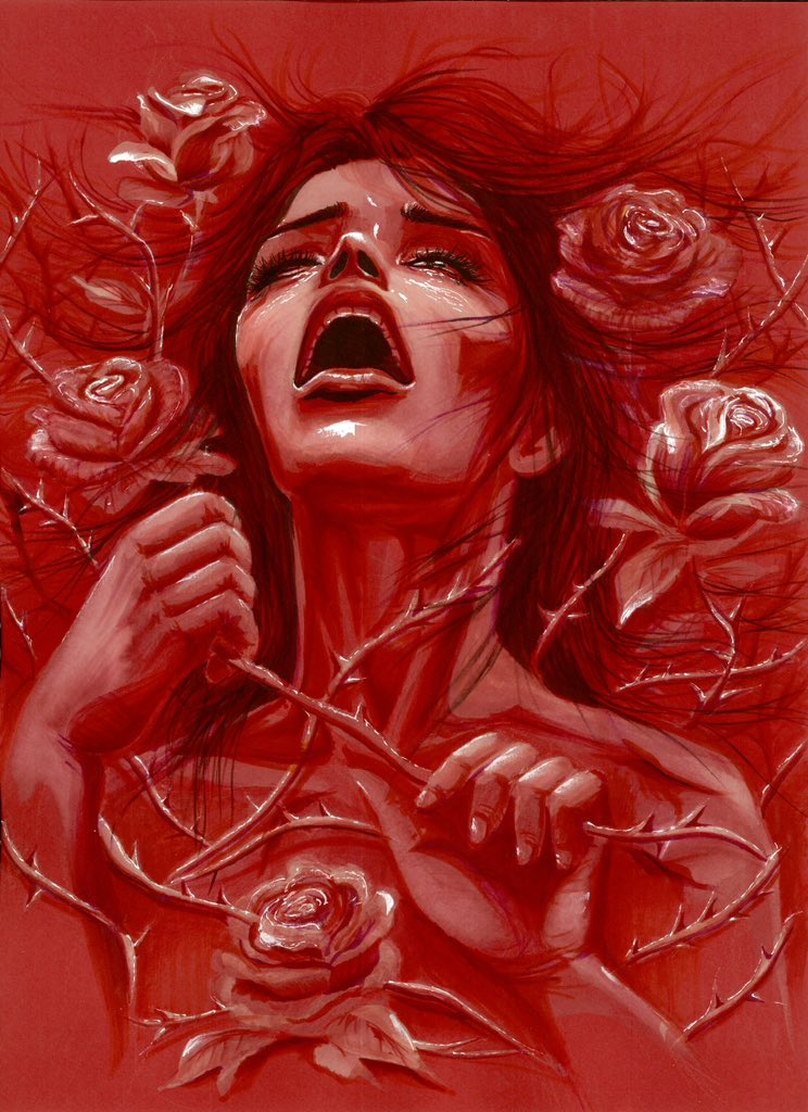 artistanii's tweet photo. Gm family art 🌹
✅New collection & ✅new drop
Physical paint
Edition : 5/7 left
Price : 7.2 tez
#tezosart #objktcom #redsheet #red #redart #darkart #dark #portrait #physical @objktcom
https://t.co/GbRh2RLvmU https://t.co/yAOKi8HojT