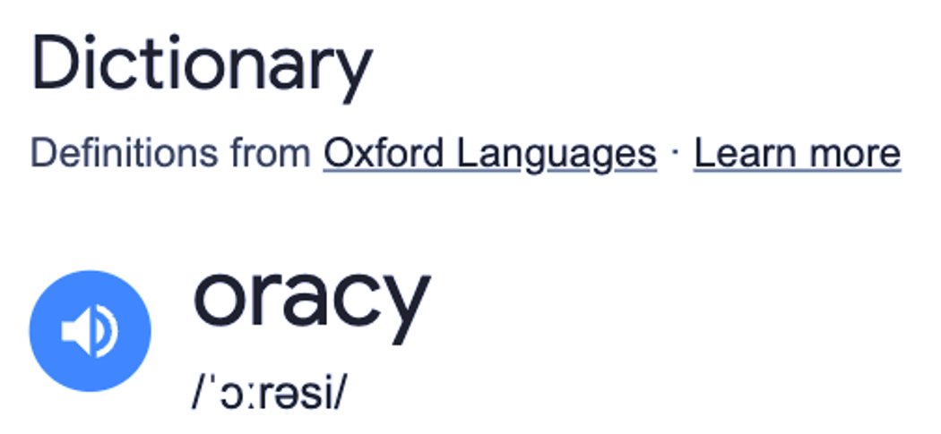 Oracy Cambridge (@oracycambridge) on Twitter photo NEW POST
On defining oracy
By @RethinkingJames
oracycambridge.org/on-defining-orβ¦
cc <a href="/AlexJQuigley/">Alex Quigley</a> <a href="/MrLim8888/">MrLim</a> <a href="/BarbaraBleiman/">Barbara Bleiman π Education is Conversation</a> <a href="/jdurran/">James Durran</a> <a href="/RealGeoffBarton/">Geoff Barton</a> <a href="/oracycommission/">Oracy Education Commission</a> <a href="/voice21oracy/">Voice 21 Oracy</a> <a href="/rupertwegerif/">Rupert Wegerif</a> <a href="/PageTopsy/">Topsy Page</a> <a href="/DrDudley13/">Pete Dudley</a> <a href="/ayeshacamexam/">Ayesha</a> <a href="/PeterHyman21/">Peter Hyman</a> <a href="/bphillipsonMP/">Bridget Phillipson</a> <a href="/MichaelRosenYes/">Michael Rosen ππππ NICE η·η·</a> NEW POST
On defining oracy
By @RethinkingJames
oracycambridge.org/on-defining-orβ¦
cc <a href="/AlexJQuigley/">Alex Quigley</a> <a href="/MrLim8888/">MrLim</a> <a href="/BarbaraBleiman/">Barbara Bleiman π Education is Conversation</a> <a href="/jdurran/">James Durran</a> <a href="/RealGeoffBarton/">Geoff Barton</a> <a href="/oracycommission/">Oracy Education Commission</a> <a href="/voice21oracy/">Voice 21 Oracy</a> <a href="/rupertwegerif/">Rupert Wegerif</a> <a href="/PageTopsy/">Topsy Page</a> <a href="/DrDudley13/">Pete Dudley</a> <a href="/ayeshacamexam/">Ayesha</a> <a href="/PeterHyman21/">Peter Hyman</a> <a href="/bphillipsonMP/">Bridget Phillipson</a> <a href="/MichaelRosenYes/">Michael Rosen ππππ NICE η·η·</a>