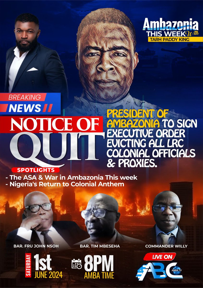 CelestinAtanga's tweet photo. @MimiMefoInfo Dr @SamuelSako is the President of @FRAOfficialPage & not some "interim gov't". We're aware the junta has oiled the lips of reporters to maintain a media blackout on him, and if ever, he has to be mentioned it'd be in the negative.
When shall you report about the #QuitNotice? https://t.co/wmXsGdvcuT