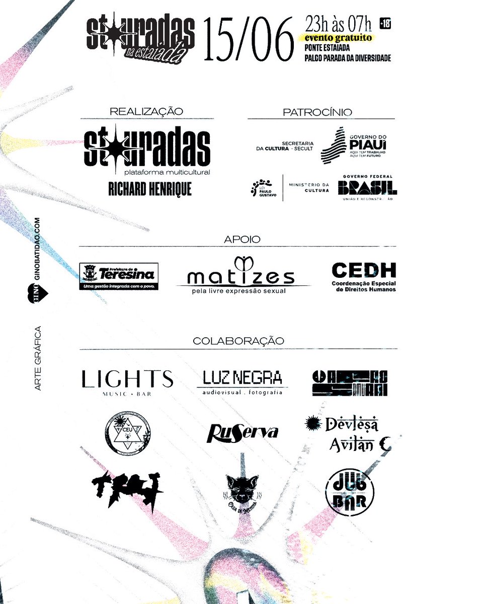 Stouradass's tweet photo. AFTER STOURADAS NA ESTAIADA DE GRAÇA PARA MILHARES DE PESSOAS NO DIA 15/06 das 23h às 07h.

📍Mesmo local e palco da 22a Parada da Diversidade. Evento inicia após show da Urias. Quem aí está pronta/a/e para amanhecer pela primeira vez no Complexo Cultural da Estaiada? https://t.co/BMZH2eyoph
