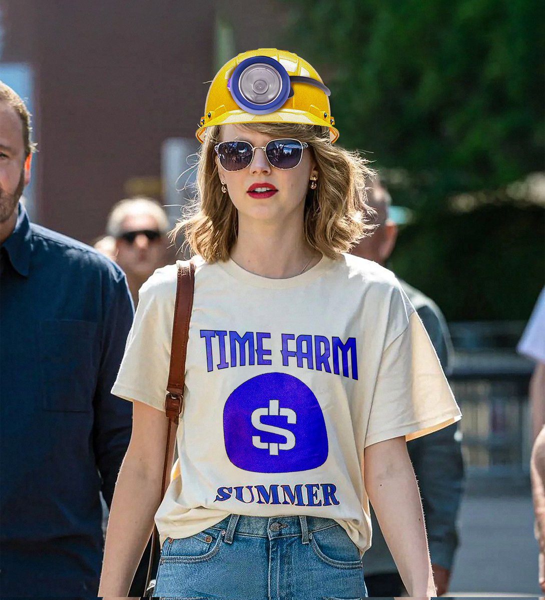 Genius_jef's tweet photo. Why won't I farm some $SECONDS when Taylor swift is on it 🤣😂😂. #TimeFarmMemeContest @TimeFarmApp https://t.co/SdNpZzvP0I