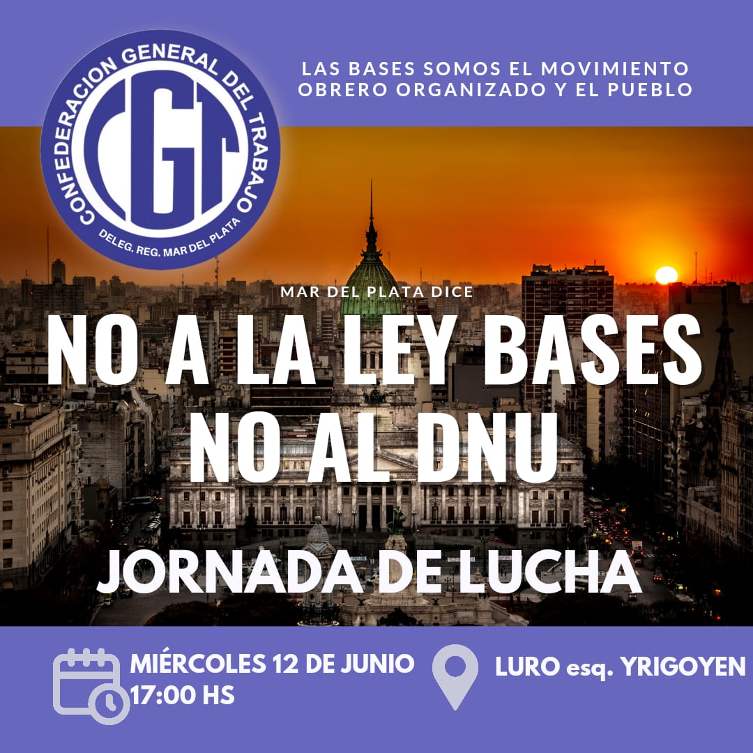 CGT Mar Del Plata Batán tweet media