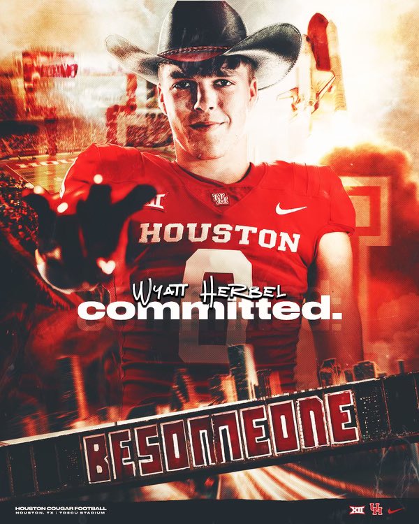 Wyatt Herbel (@herbel_wyatt) on Twitter photo Stayin in H-town!!🔴⚪️ 100% Committed!! #AGTG #GoCoogs #Htown <a href="/Coach_Barbay/">Kevin Barbay</a> <a href="/CoachHenryStone/">Henry Stone</a> <a href="/UHCougarFB/">Houston Football</a> <a href="/millerjeff15/">Jeff Miller</a> @BFND_CoachFish <a href="/BFND_Football/">Cy-Fair HS Football</a> <a href="/adamgorney/">Adam Gorney</a> <a href="/MikeRoach247/">Mike Roach</a> <a href="/Perroni247/">Brian Perroni</a> <a href="/SWiltfong_/">Steve Wiltfong</a> Stayin in H-town!!🔴⚪️ 100% Committed!! #AGTG #GoCoogs #Htown <a href="/Coach_Barbay/">Kevin Barbay</a> <a href="/CoachHenryStone/">Henry Stone</a> <a href="/UHCougarFB/">Houston Football</a> <a href="/millerjeff15/">Jeff Miller</a> @BFND_CoachFish <a href="/BFND_Football/">Cy-Fair HS Football</a> <a href="/adamgorney/">Adam Gorney</a> <a href="/MikeRoach247/">Mike Roach</a> <a href="/Perroni247/">Brian Perroni</a> <a href="/SWiltfong_/">Steve Wiltfong</a>