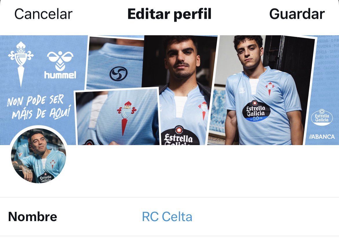 Oístes, que a esta hora ya no me lee nadie y safa.

Si la foto de Aspas llega a 1923 likes la pongo de perfil toda la semana.

Total, no creo que pase... ¿no? 👇