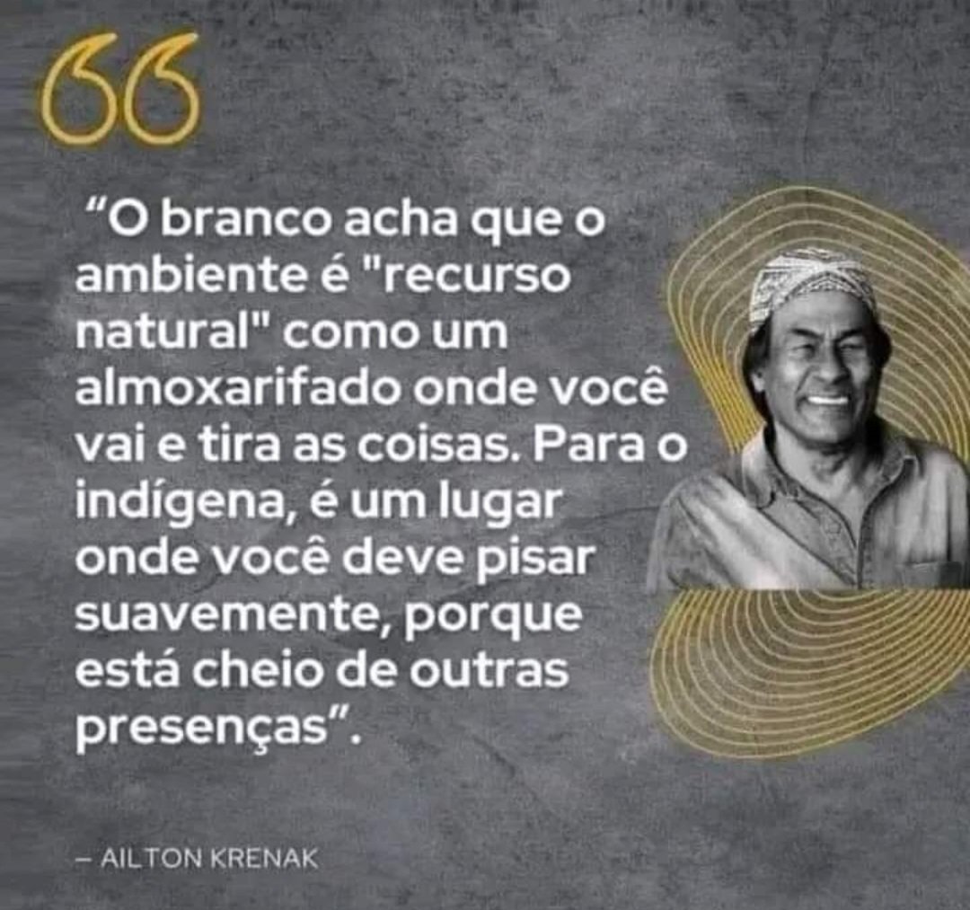 saopauloreview's tweet photo. @AiltonKrenak https://t.co/WbwM5hBnUt