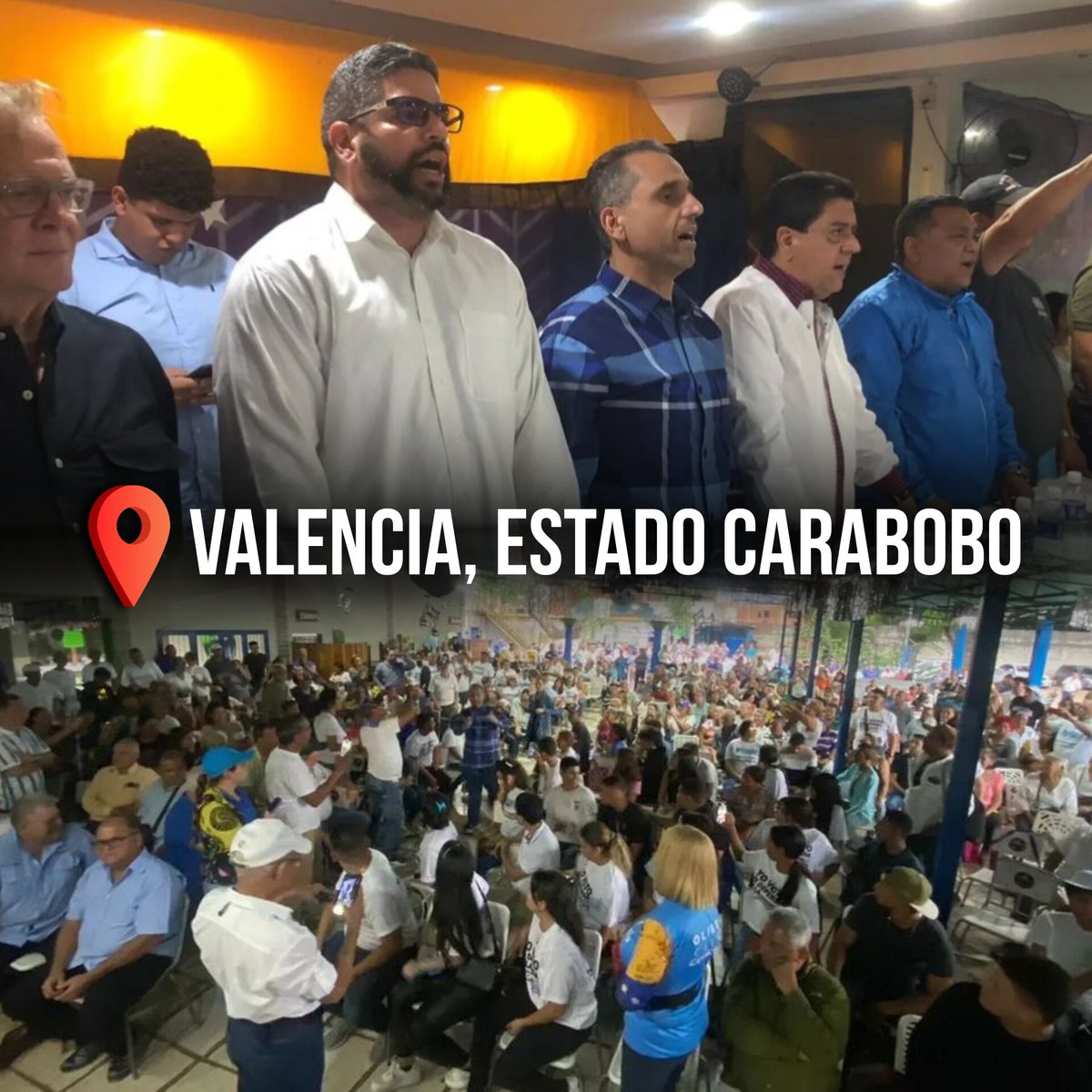 ADemocratica's tweet photo. En Acción Democrática estamos enfocados en ganar, en cumplir ese gran sueño de los venezolanos de lograr el cambio; y que @EdmundoGU sea el nuevo Presidente de Venezuela.

Nuestra Dirección Nacional esta recorriendo todo el país, para organizar y llevar el mensaje de la unidad.🇻🇪 https://t.co/fOx3BGXtSk