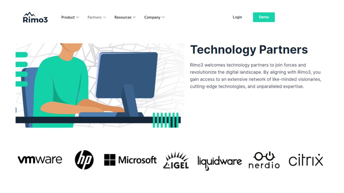 Rimo_3's tweet image. Exciting Opportunities Await with Rimo3 Partnerships! Join forces with Rimo3 to transform the digital landscape

Learn more about how to become a partner and the benefits waiting for you: rimo3.com/partners/

#EUC #AutomateAllTheThings