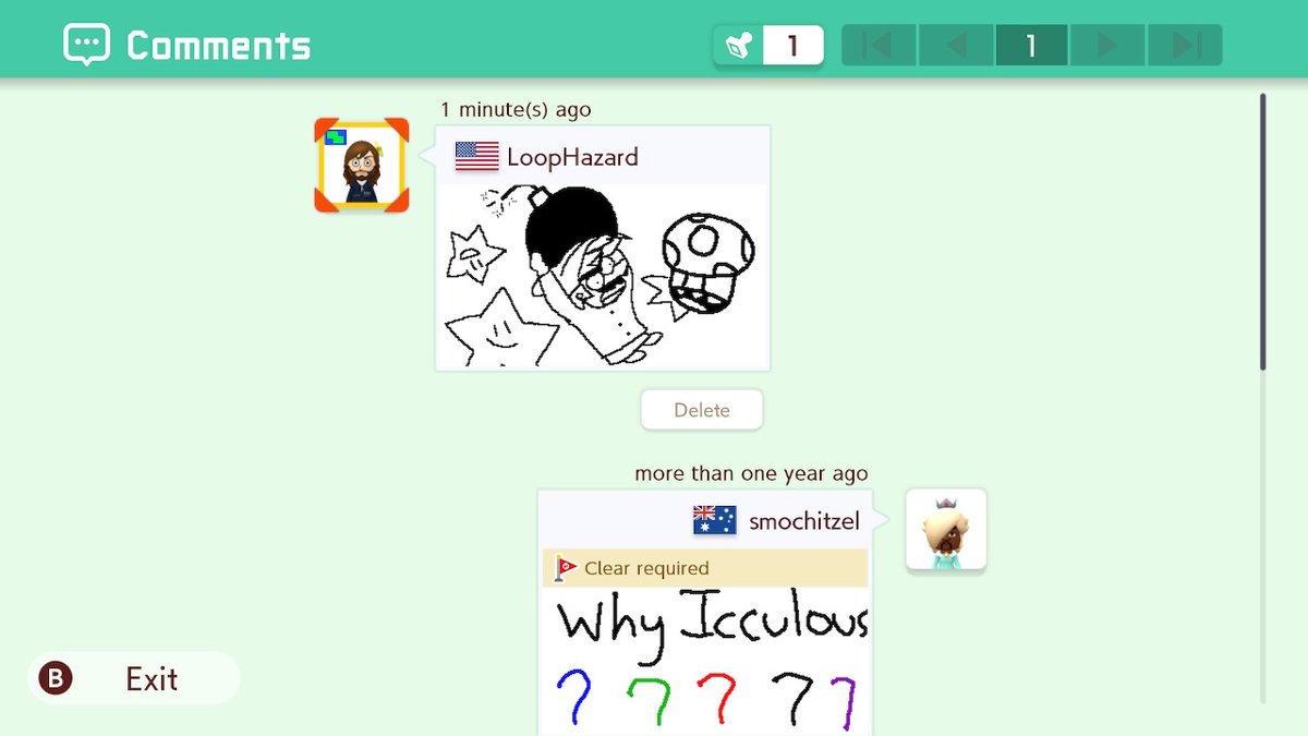 loop_hazard's tweet image. idk, bye twitter i guess. thought i'd post something while i can. this is all i used it for, i won't miss it. #SuperMarioMaker2 #NintendoSwitch