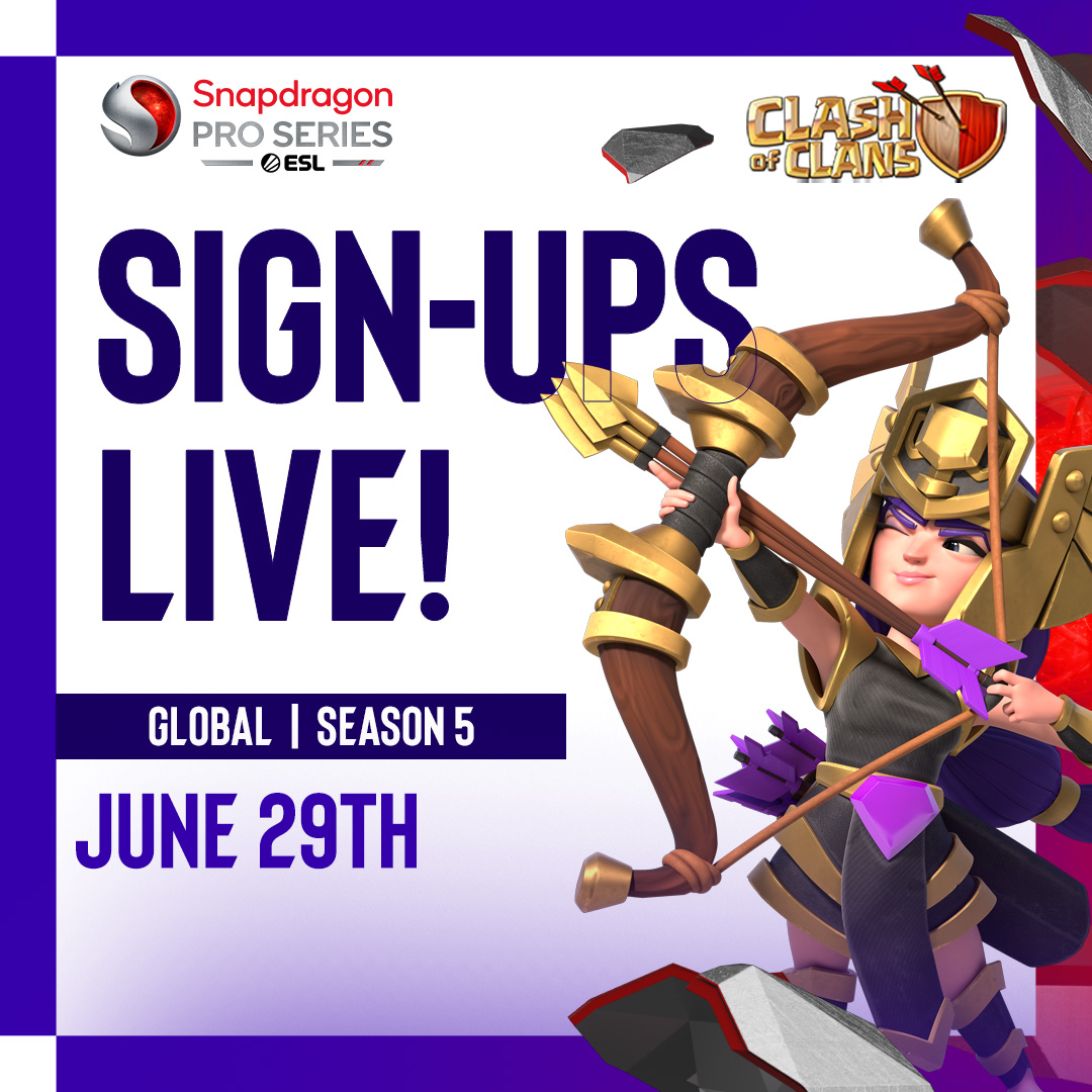 👀 Hey you! Sign-Ups Are Ongoing!

Which teams/players should we keep an eye on and follow this season? Drop your recommendations below! 👇 Let's get ready for an epic Open season! 😎

#SnapdragonProSeries #ClashEsports
