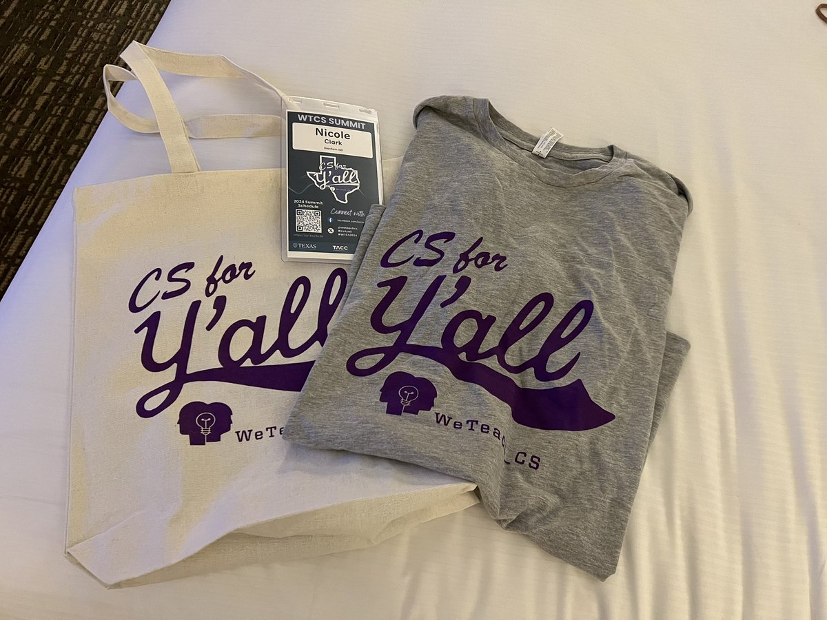 All registered and ready to get started tomorrow!