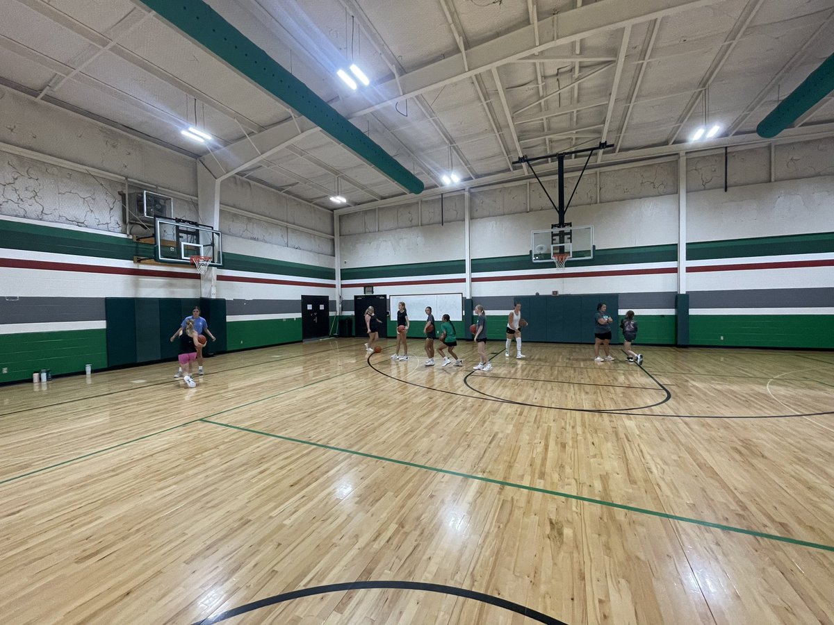 Great Day 1 of Lady Hawk Basketball Camp!