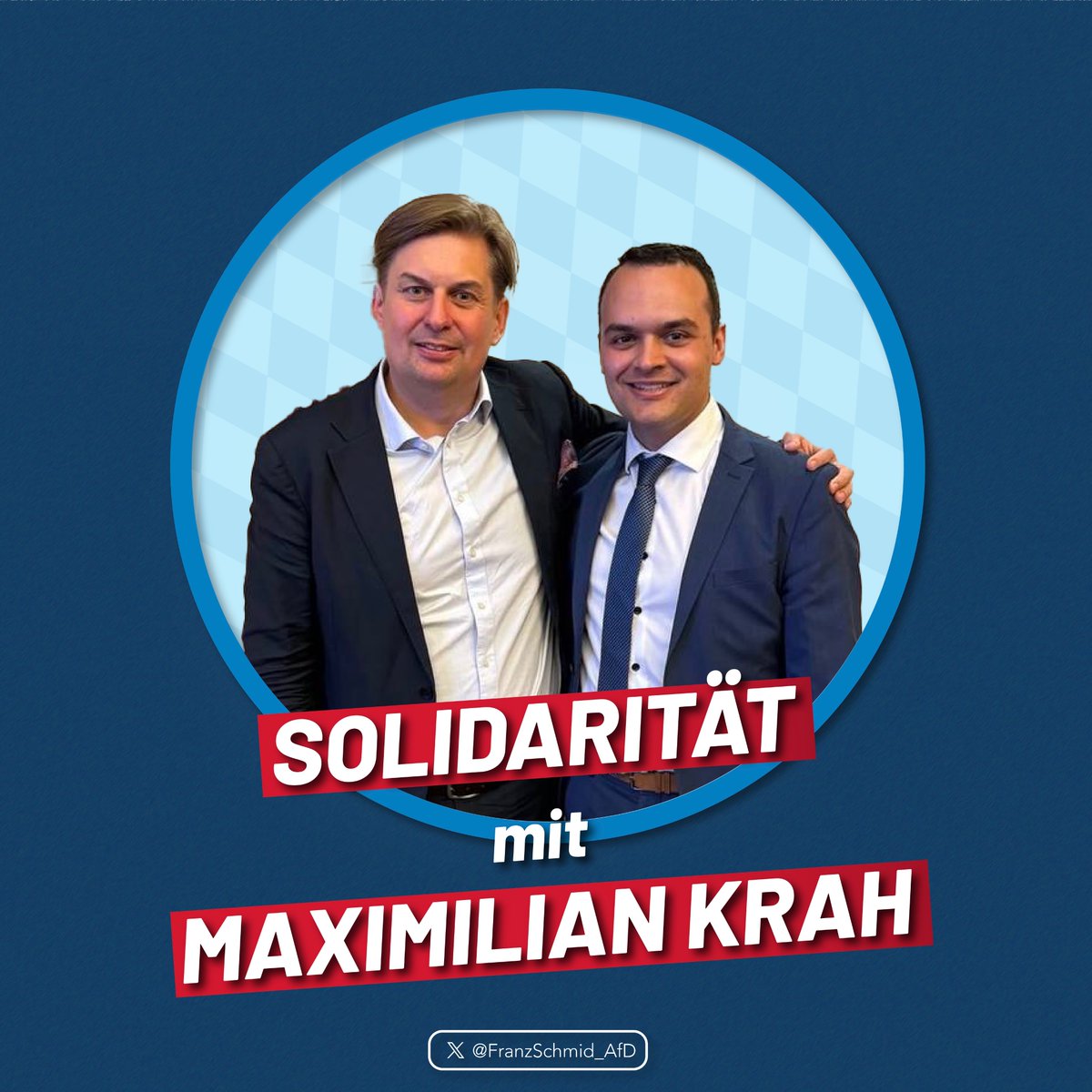 Solidarität mit Maximilian Krah!

Dass Maximilian #Krah aus der Delegation ausgeschlossen wurde, halte auch ich für einen strategischen Fehler.
Die erfolgreiche Wahlkampagne auf TikTok und das ausführliche Interview bei „Jung &amp; naiv“ haben es uns ermöglicht, auch Menschen