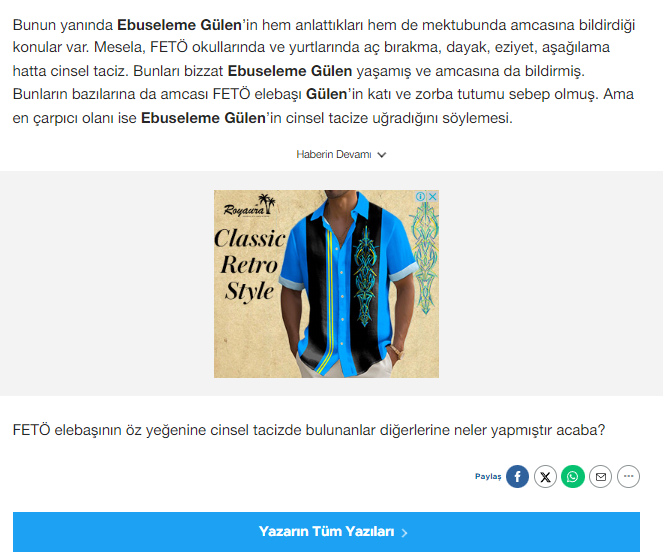 ademyarslan's tweet photo. Gerçekten @nedimsener2010 gibi yalancısı zor gelir bu medya dünyasına.

@EbuselemeGulen mektubuyla ilgili @AhmettDonmez'e okula gidip gelirken tacize uğradığını anlatıyor. 

Dönmez'in videosu aşağıda.

Nedim'in yazıları da.

Dinleyin, okuyun ve karar verin. Bu kadar aleni yalan yazana ne denir ?