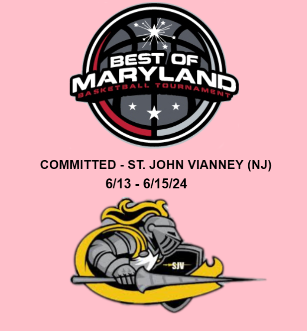 The Best of Maryland Basketball Tournament is a many year premier
girls high school scholastic event and one of the top recruiting summer tournaments in the USA.

Welcome ST. JOHN VIANNEY - New Jersey