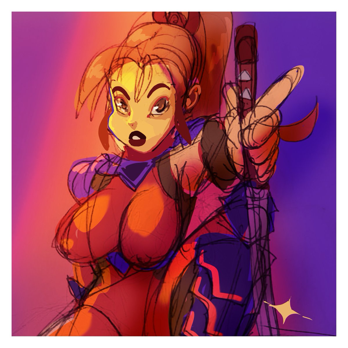 HelenPooch's tweet photo. I relaxed a bit and think of the girls that really feel inspired to draw and made a list. Four of this godess are in front of you.

Do you know'em? These are sketches for coming posts. 

#waifu #fanart #anime #videogames #Helen_Pooch #Streetsofrage #SoulCalibur #OnePiece https://t.co/doXTncOhZz