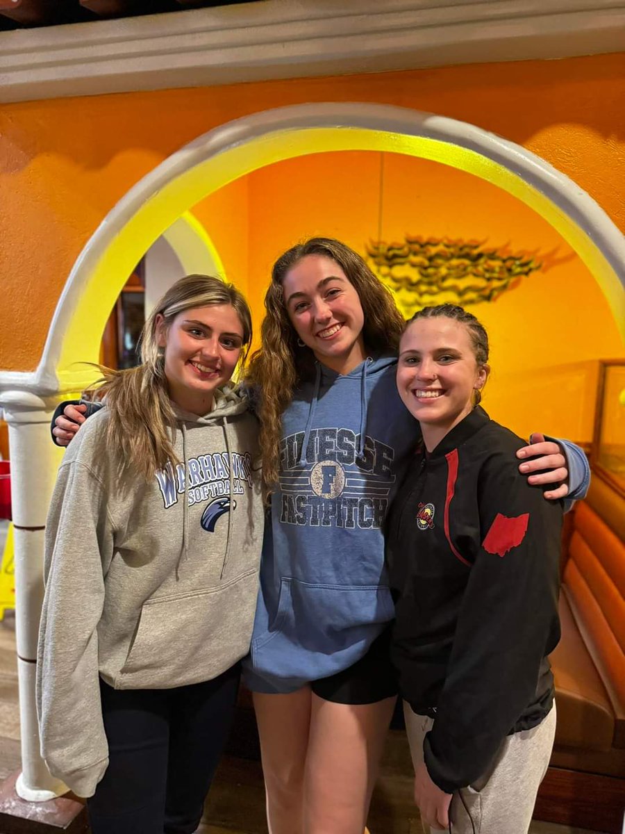 Had a fun weekend down in Columbus this weekend for the Laser Nation Showcase! Got to meet up with some former teammates, <a href="/Miller_Easton08/">Easton Miller</a> <a href="/EllaBetts52/">Ella Betts</a> !! Super excited to head back down to Columbus for the Junior Day Prospect Showcase! <a href="/ZipsSB/">Akron Zips Softball</a> <a href="/IndStSoftball/">Indiana State Softball</a> <a href="/Penn_Softball/">Penn Softball</a>