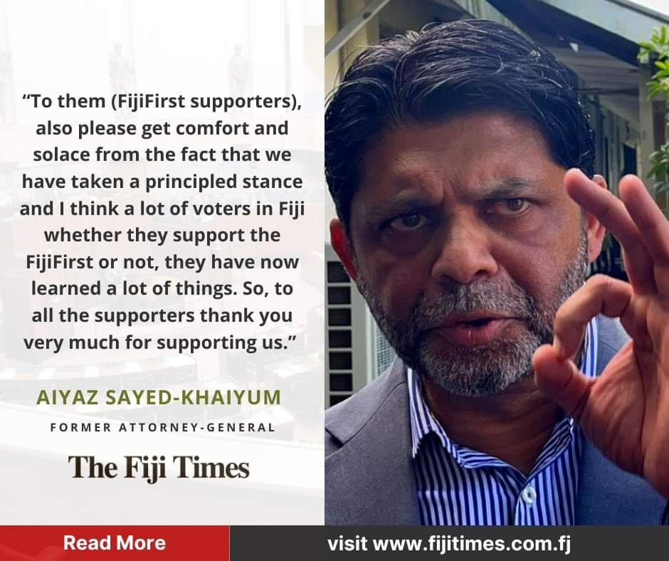 rnayacalevu's tweet photo. The former GS of FijiFirst calls their decision to resign as a "principled stance" - certainly a strategy is brewing.... https://t.co/LvLuAp3FCO
