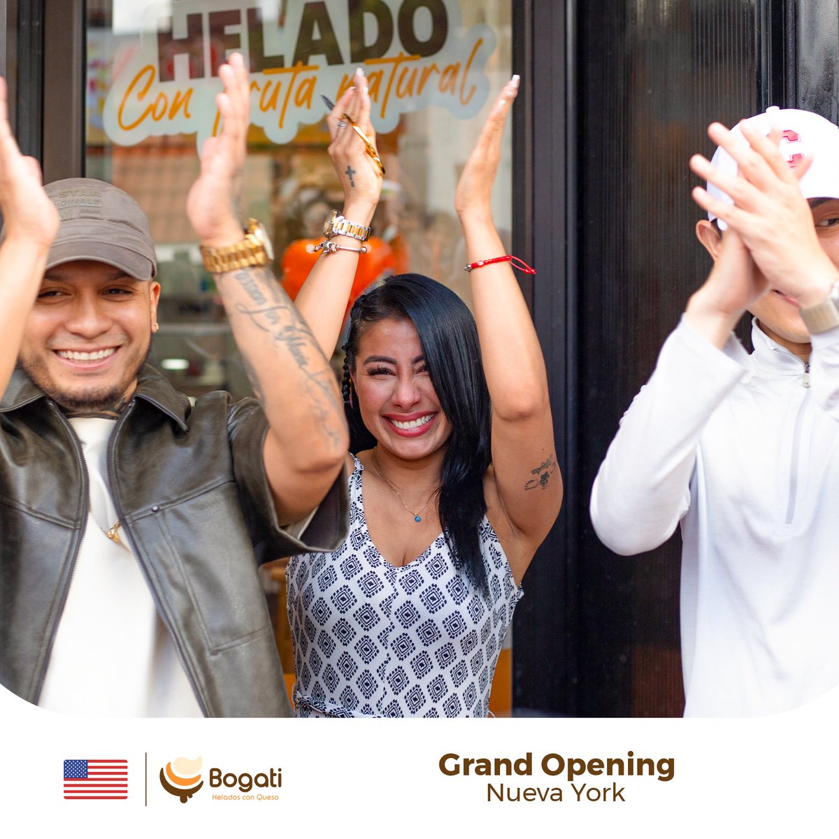 bogati_ec's tweet photo. 🇺🇸✨ ¡Lo logramos! ✨  
El sabor adictivo de Bogati cruzó fronteras y llegó a Nueva York 🗽 🍦 https://t.co/q6dUpzVXFW
