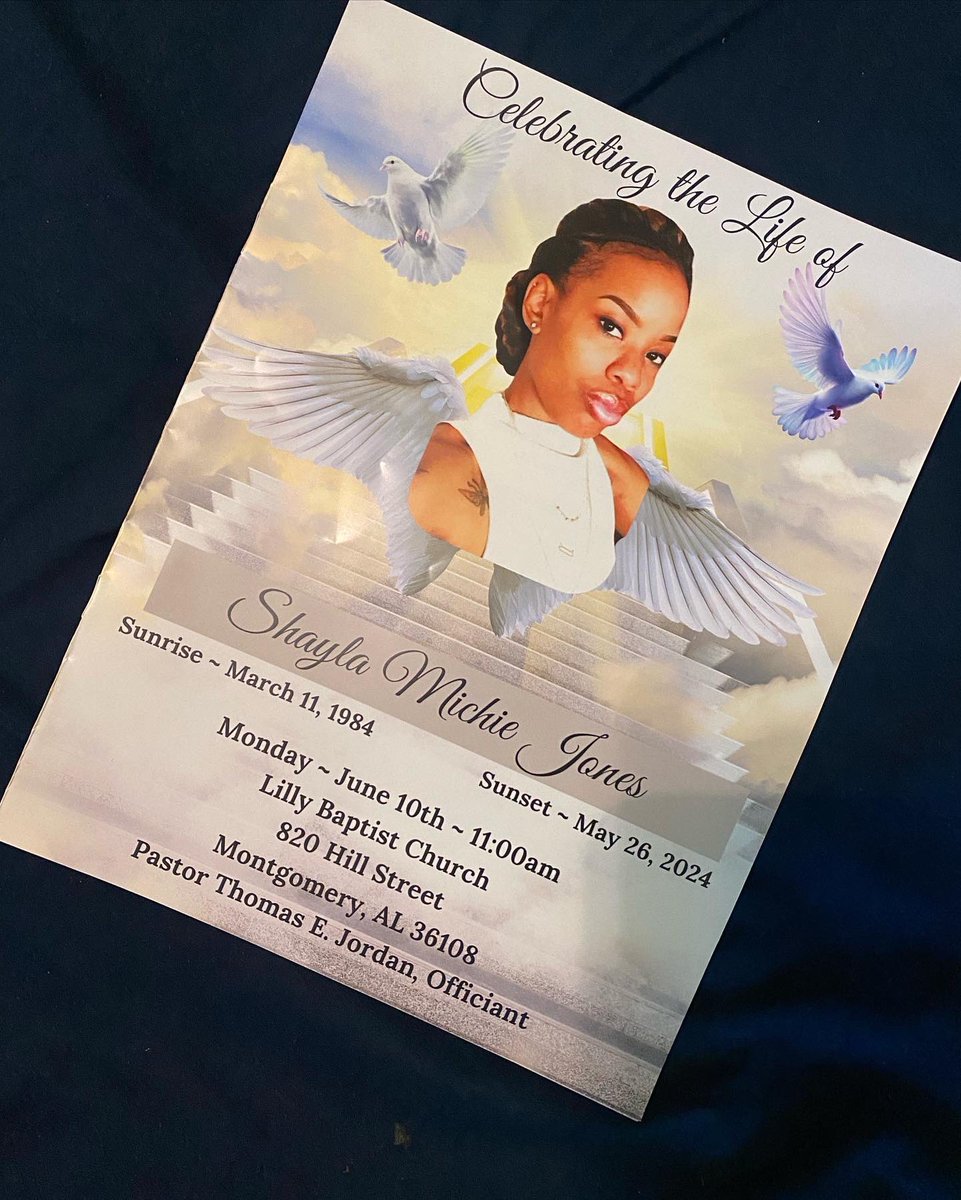 alabamatattoo27's tweet photo. First my son’s mother on April 24th, my daughter’s mom exactly a month and two days after to a stray bullet. My life has changed in a matter of a month. Rest well Shayla J or as I called her “baby mama”. 😔🥺😢 #RipShaylaJ #forever40 #LLShaylaJ https://t.co/zSC4viWWd7