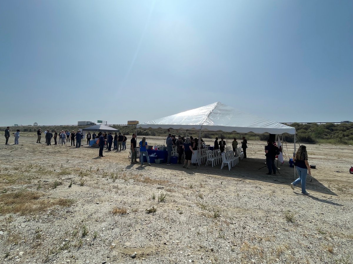 GM <a href="/adelh2o/">Adel Hagekhalil</a> participated recently in @ieuawater's exploratory boring and monitoring wells groundbreaking ceremony. These new wells, as part of the Chino Basin Program, will provide data to advance efforts to produce and store more purified recycled water. #CAWater
